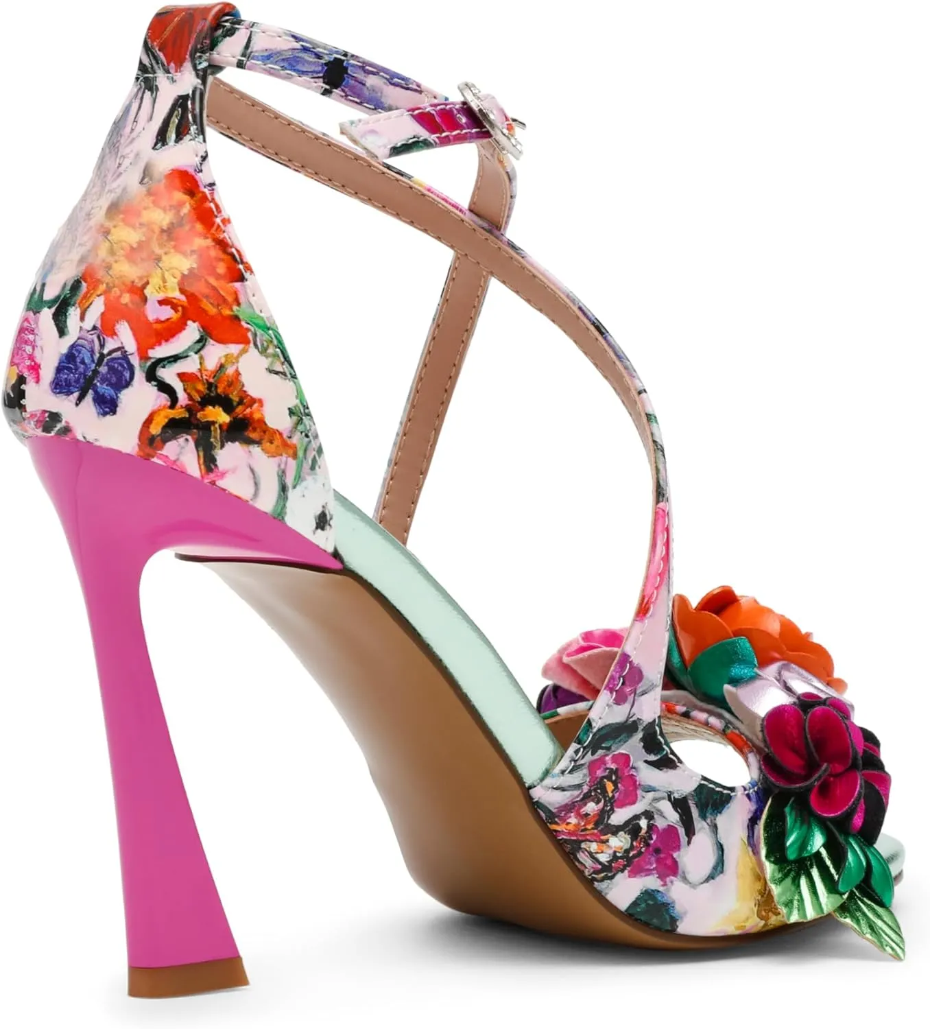 Betsey Johnson Women's Mikah Heeled Sandal