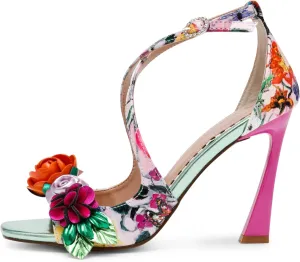 Betsey Johnson Women's Mikah Heeled Sandal