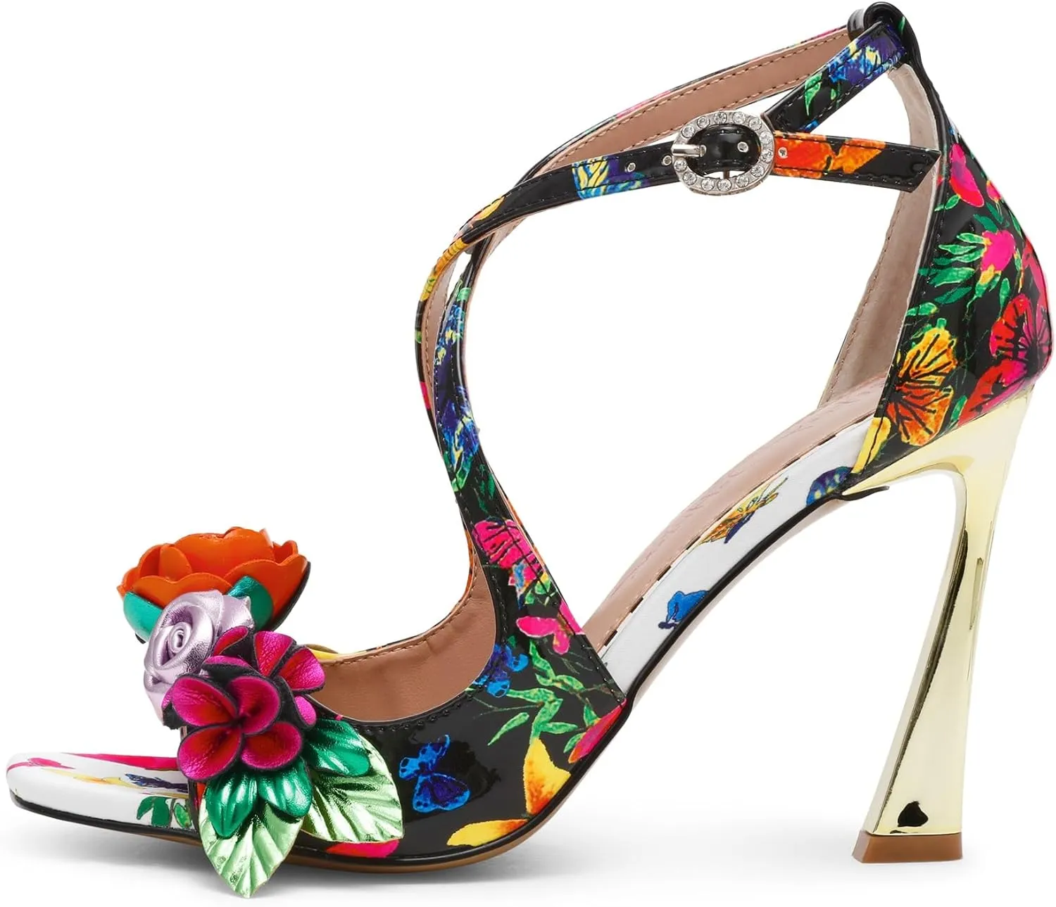 Betsey Johnson Women's Mikah Heeled Sandal