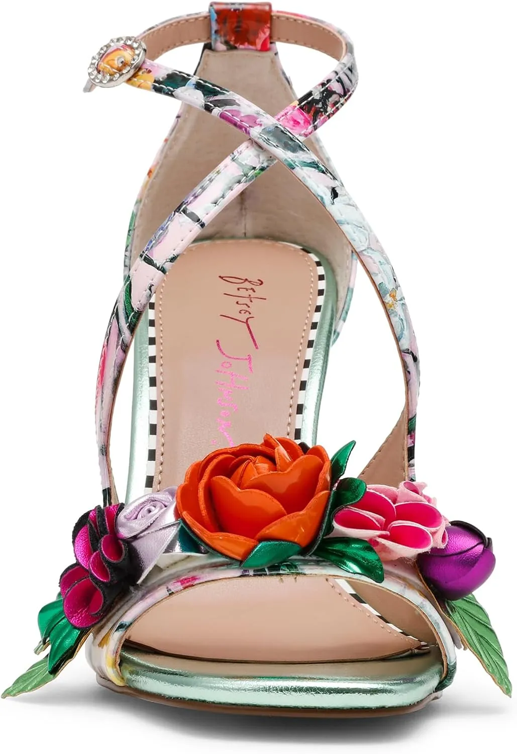 Betsey Johnson Women's Mikah Heeled Sandal