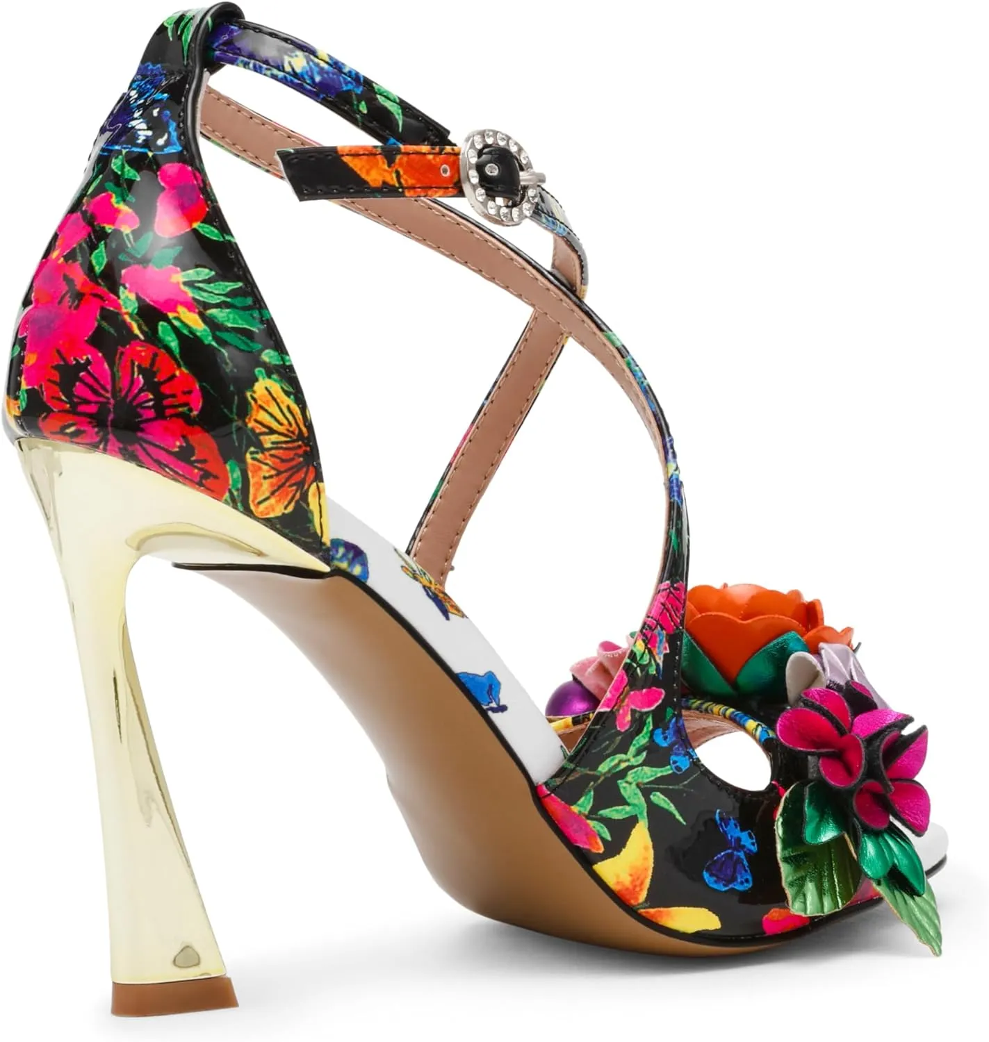 Betsey Johnson Women's Mikah Heeled Sandal