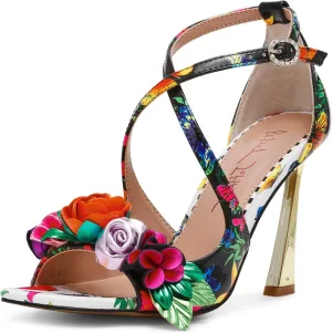 Betsey Johnson Women's Mikah Heeled Sandal