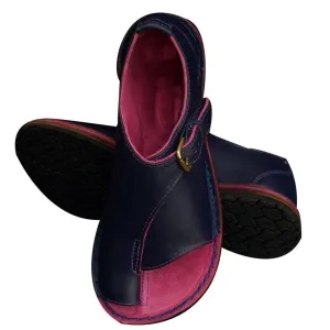 Big Toe Bone Corrector Sandals, Comfortable Toe Corrector Sandals Women,Soft Footbed Bunion Corrector Sandal, for Pain Relief Hallux Valgus Bunion Symptoms(Dark blue,5.5)