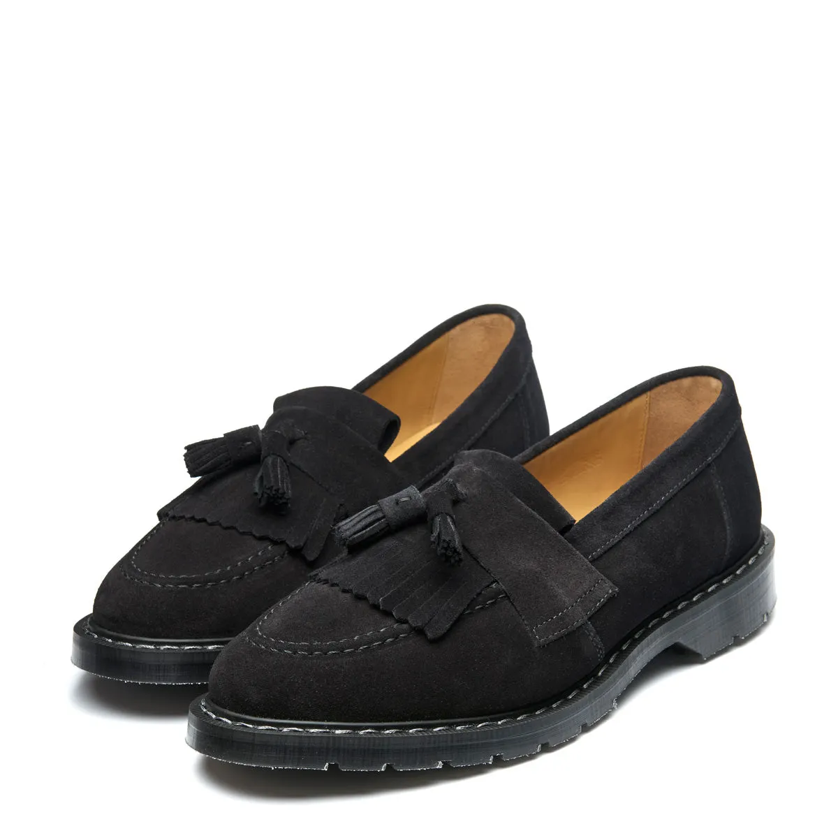 Black Suede Tassel Loafer