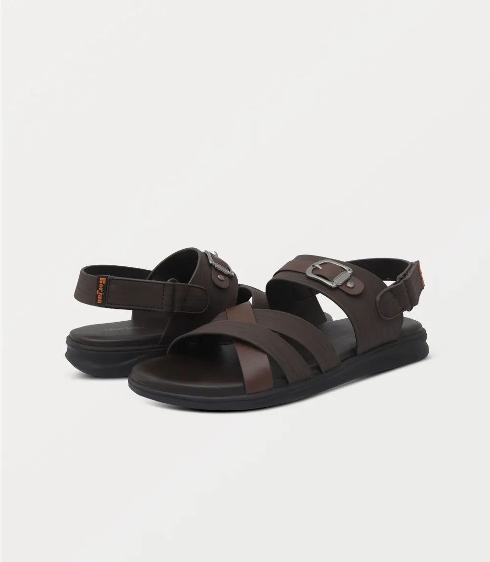 BM6926-ESPRESSO-Men Sandal