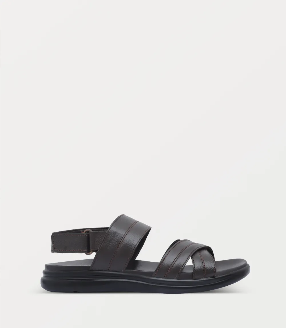 BM6992-ESPRESSO-Men Sandal