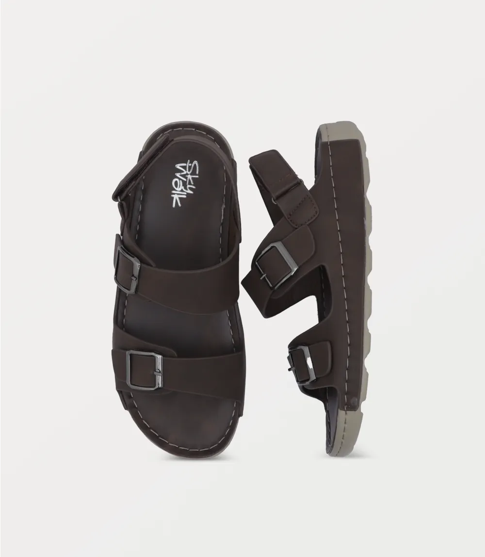 BM6995-COFFEE-Men Sandal