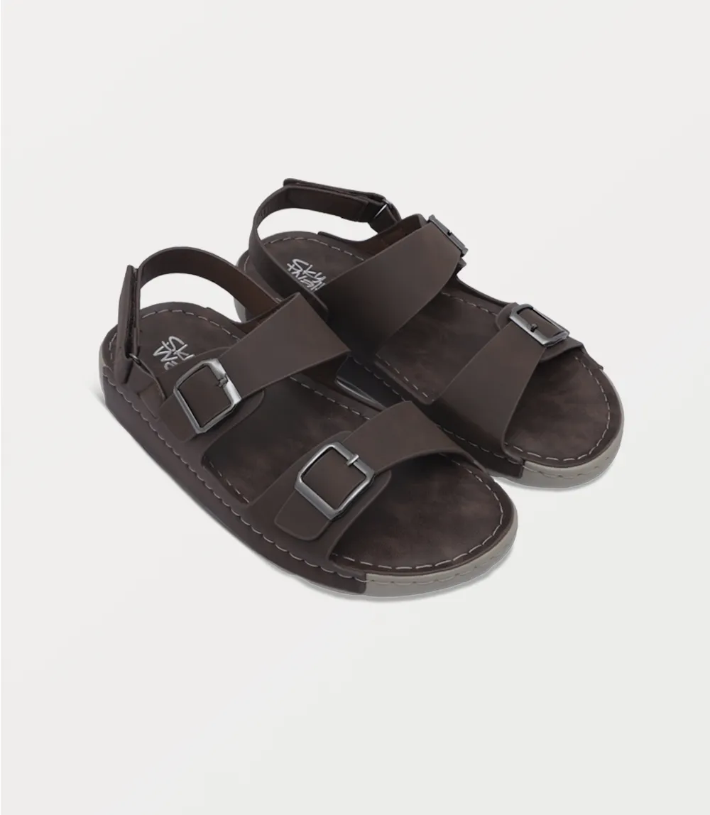 BM6995-COFFEE-Men Sandal
