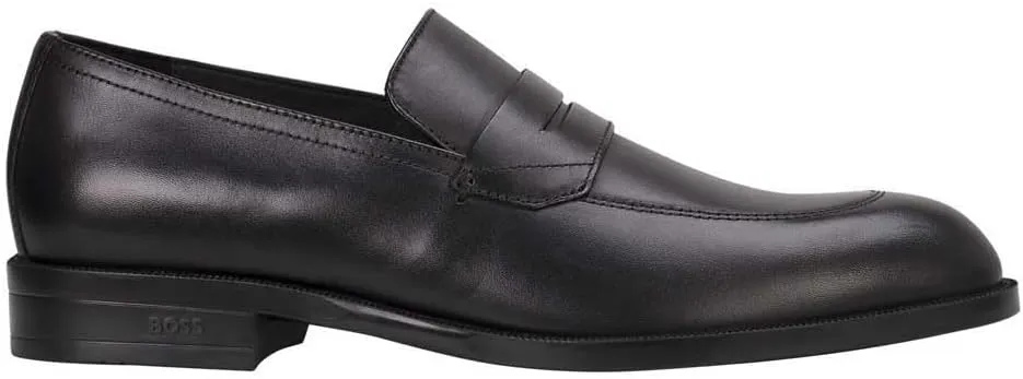 BOSS Men's Modern Loafer, Black, 10