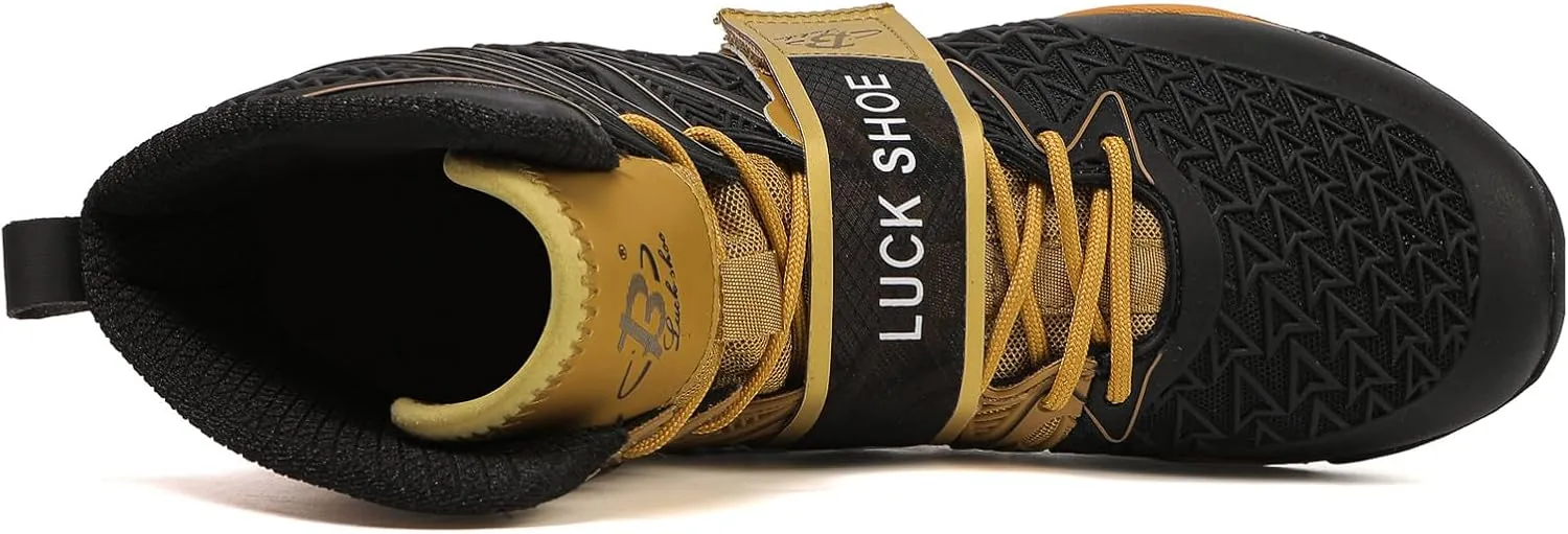 Boxing Shoes for Men High Top Gym Shoes Fighting Sports Training Footwear LS308