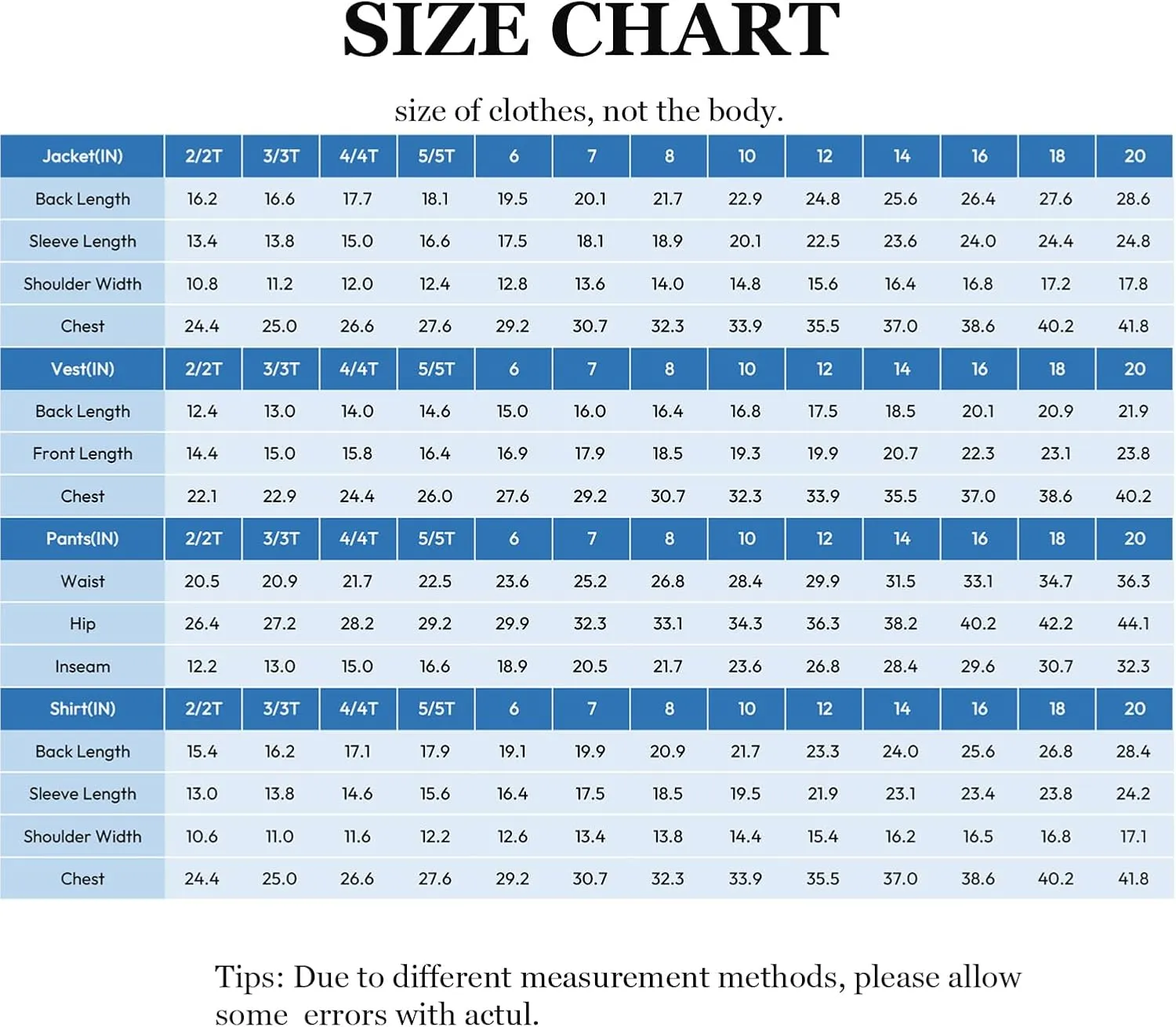 Boy Suits 5 Pieces Formal Suit Set with Adjustable Waist Kids Dress Suit for Wedding Prom