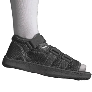 Brace On Post Op Shoe - Orthopedic Shoes for Women Walking Boot, Plantar Fasciitis Brace, Medical Boot for Injury, Open Toe for Toe injury (Women Small, Shoe Size Up to Size 6)