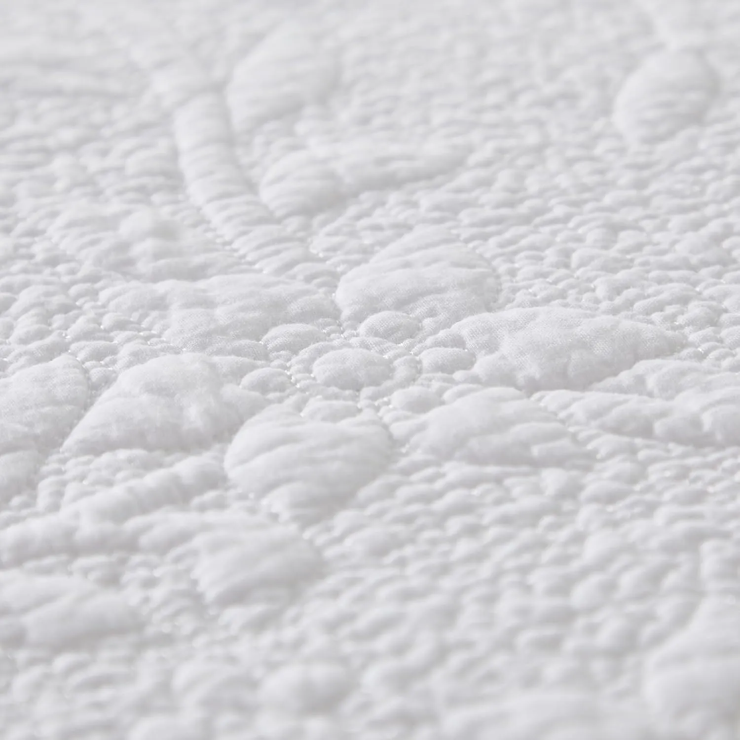 Brandream White Quilts Set Queen Size Bedspreads Farmhouse Bedding 100% Cotton Quilted Bedspreads