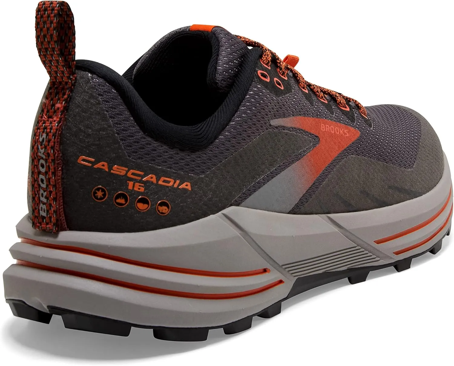 Brooks Men’s Cascadia 16 GTX Waterproof Trail Running Shoe