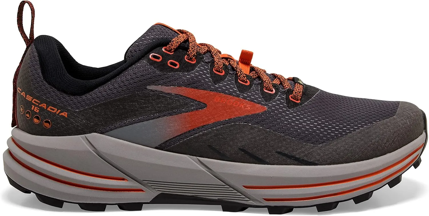 Brooks Men’s Cascadia 16 GTX Waterproof Trail Running Shoe
