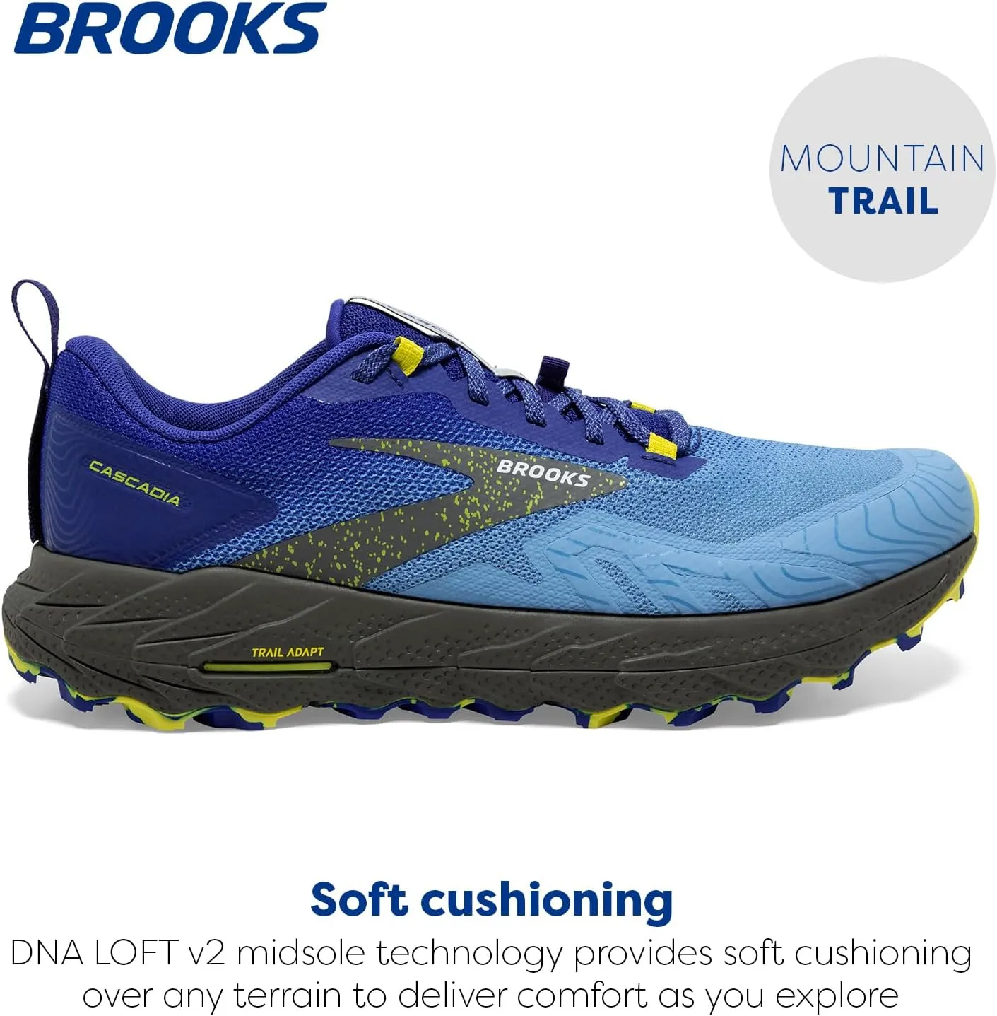 Brooks Men’s Cascadia 17 Trail Running Shoe