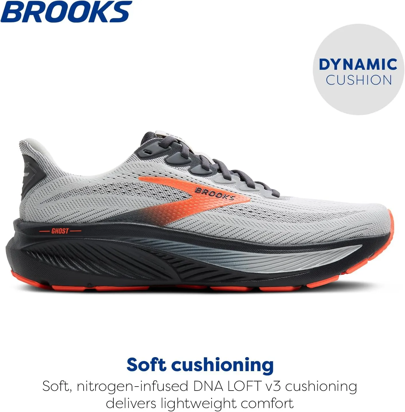 Brooks Men’s Ghost 17 Neutral Running Shoe