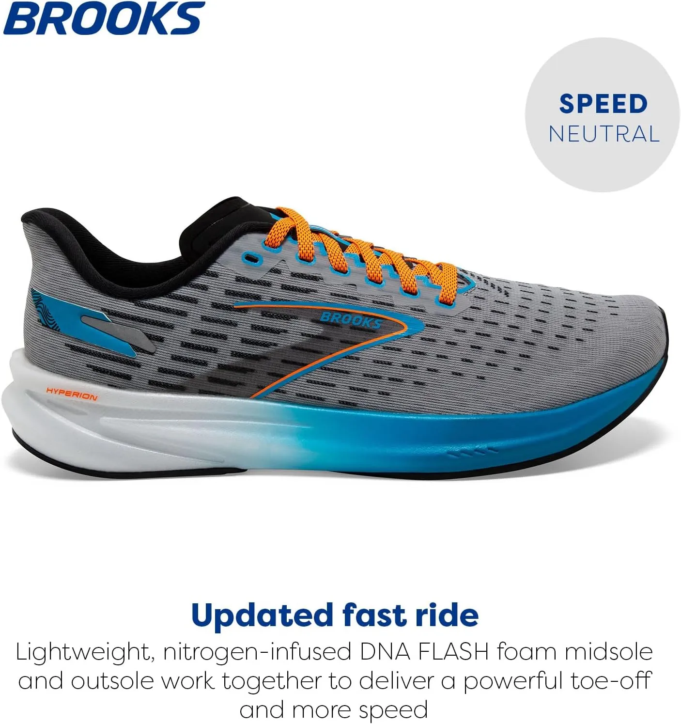 Brooks Men’s Hyperion Neutral Running Shoe