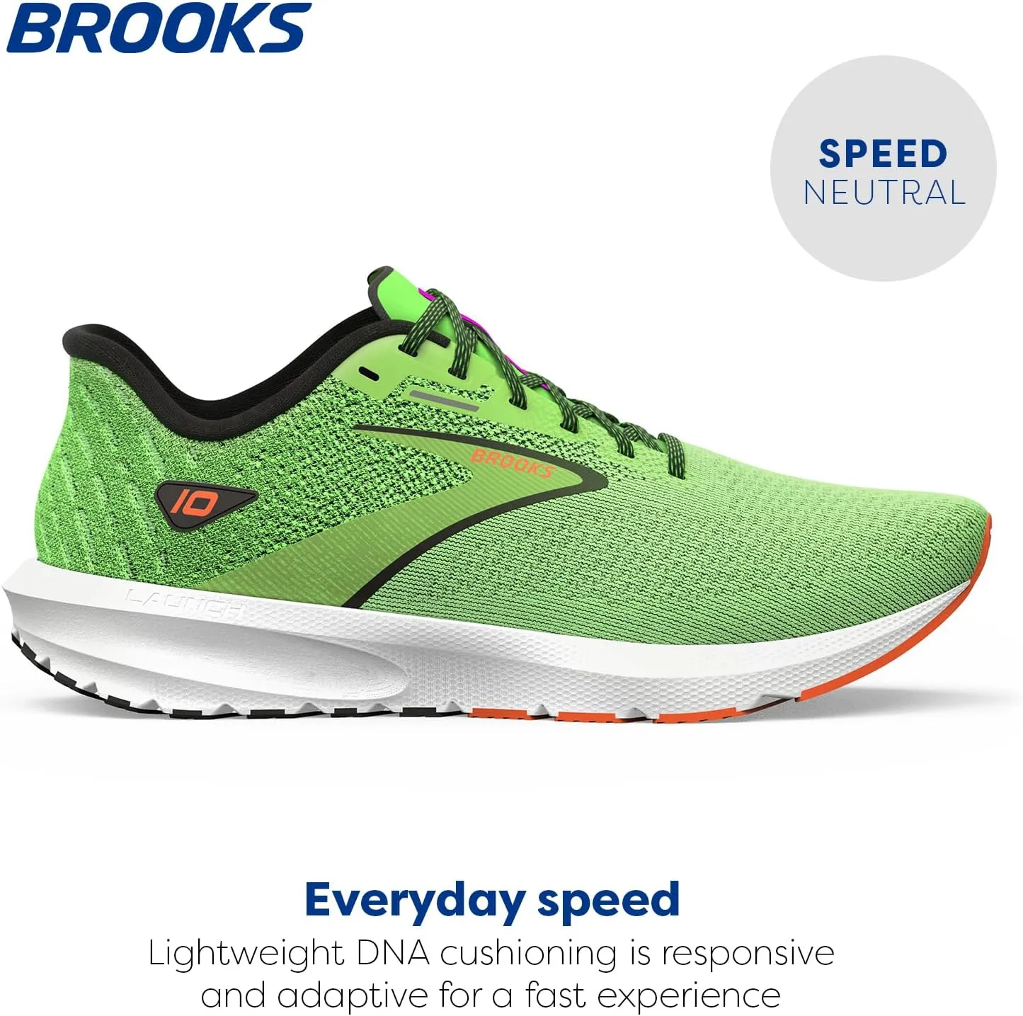 Brooks Men’s Launch 10 Neutral Running Shoe