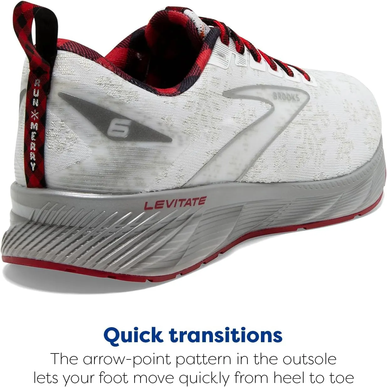 Brooks Men’s Levitate 6 Neutral Running Shoe