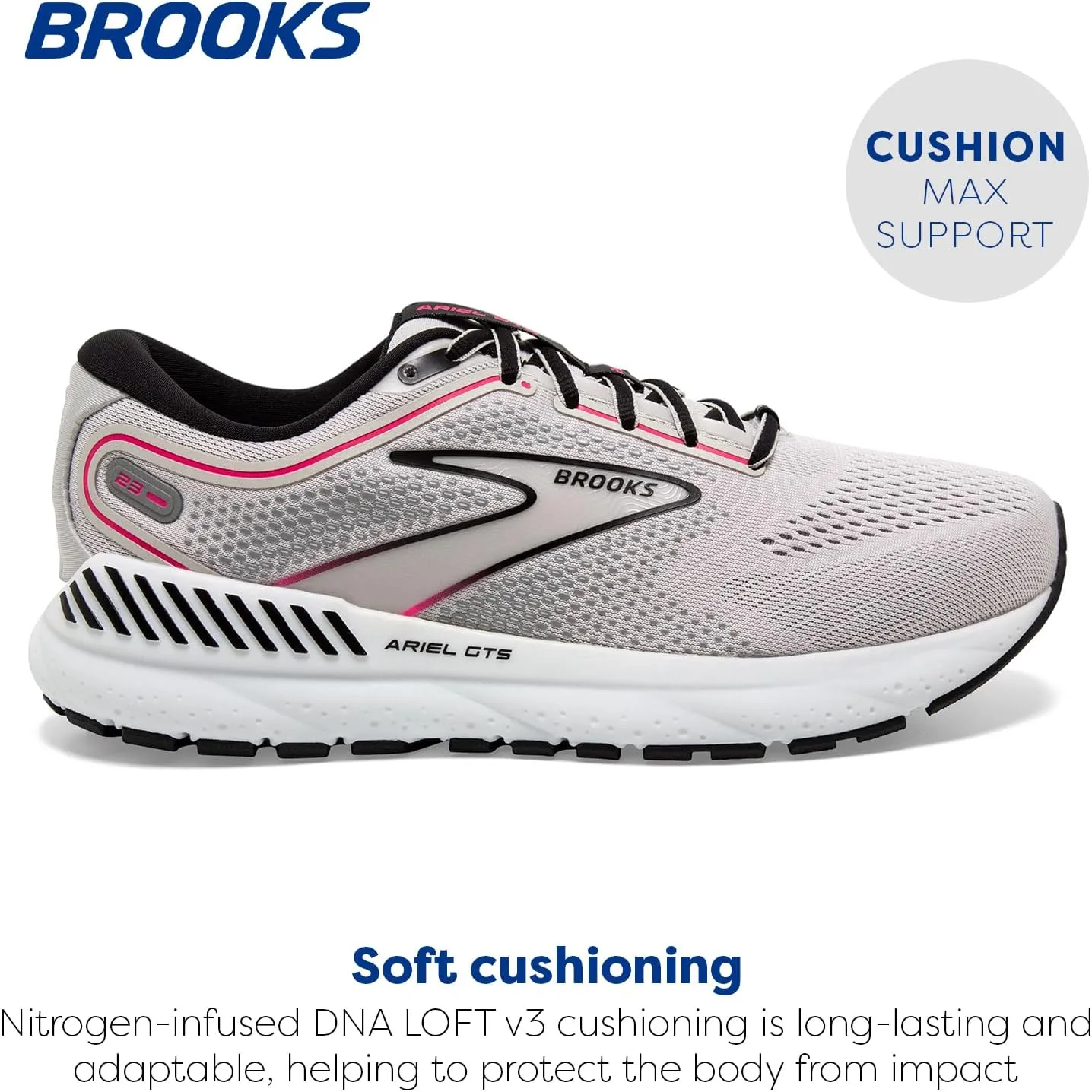 Brooks Women’s Ariel GTS 23 Supportive Running Shoe