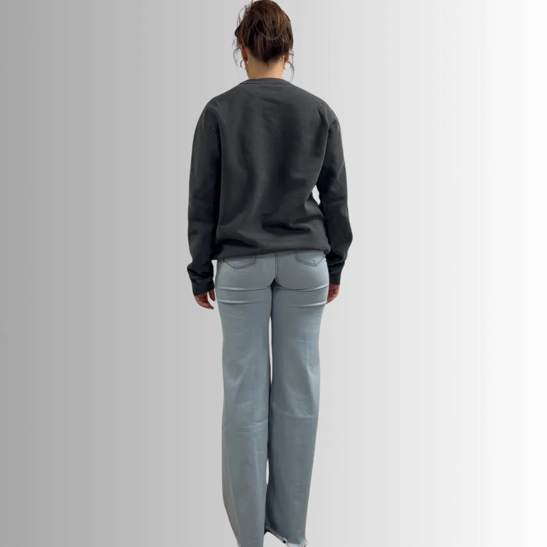Brynlee Heavyweight Crew Neck Fleece Sweatshirt