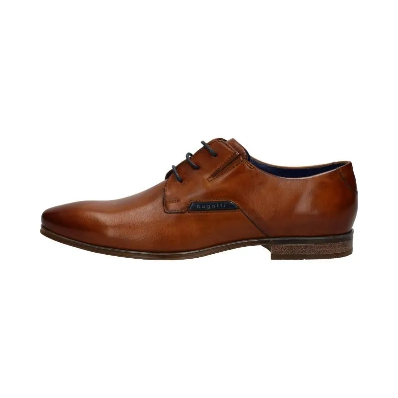 Bugatti Mens Tan Soft Leather Lace-Up Shoe 312-A311K-4100