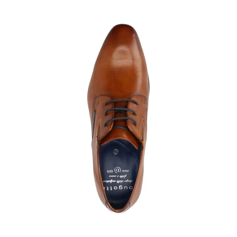 Bugatti Mens Tan Soft Leather Lace-Up Shoe 312-A311K-4100