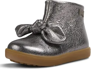 Camper Kids Girls Pursuit FW Fashion Boot, Dark Gray, 8 Toddler