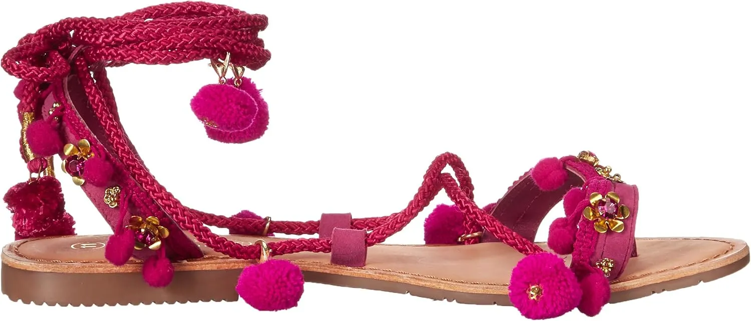 Chinese Laundry Women's Portia Toe Ring Pom Pom Sandal