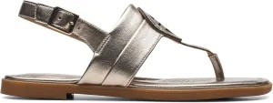 Clarks Girl's Ankle-Strap Flat Sandal