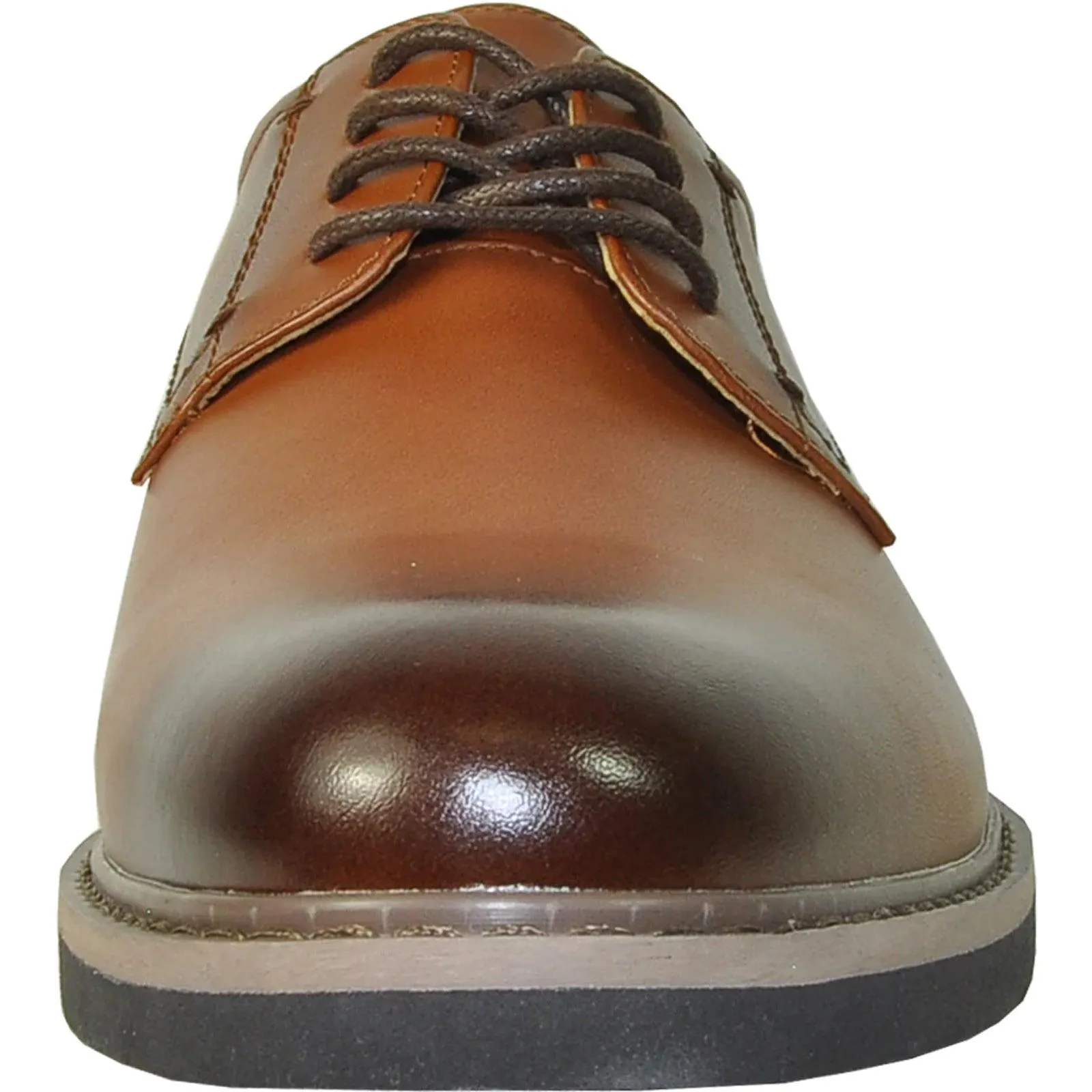 Classic Bravo Oxford - Antique Cognac Dress Shoe (Relaxed Fit)
