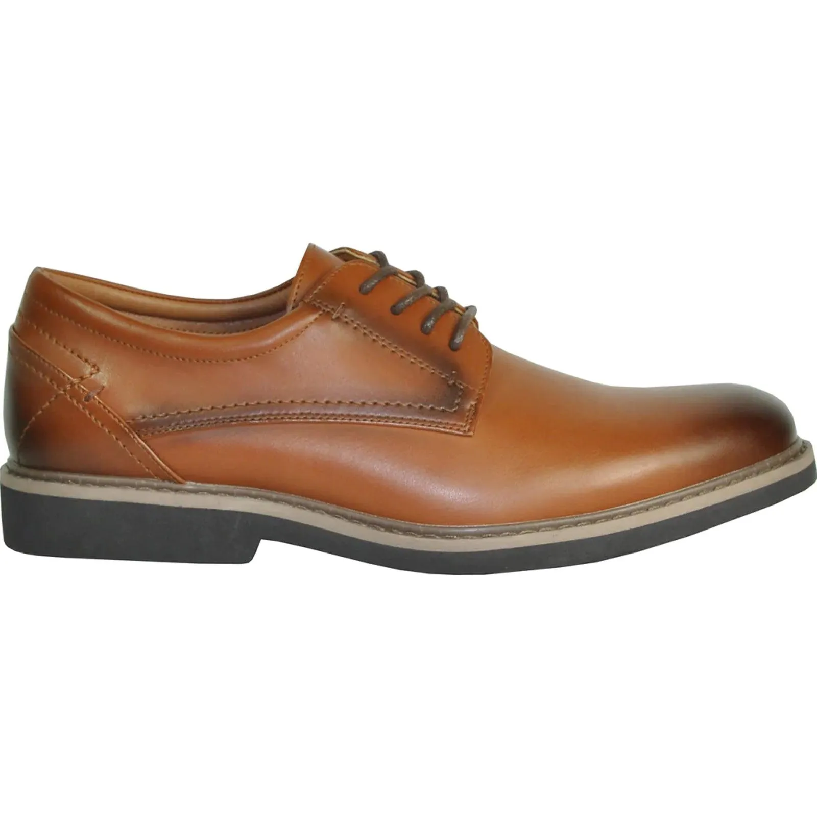 Classic Bravo Oxford - Antique Cognac Dress Shoe (Relaxed Fit)