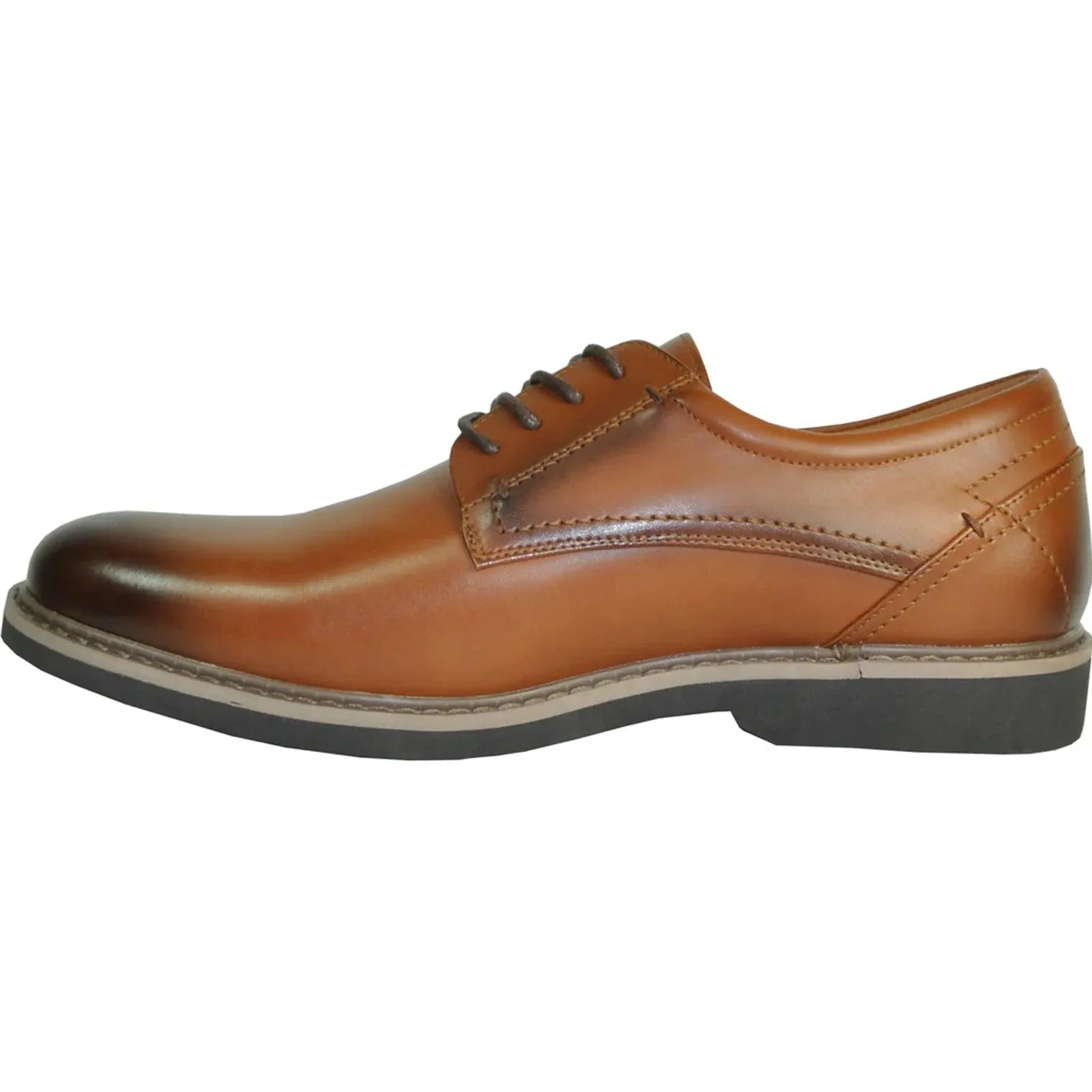 Classic Bravo Oxford - Antique Cognac Dress Shoe (Relaxed Fit)