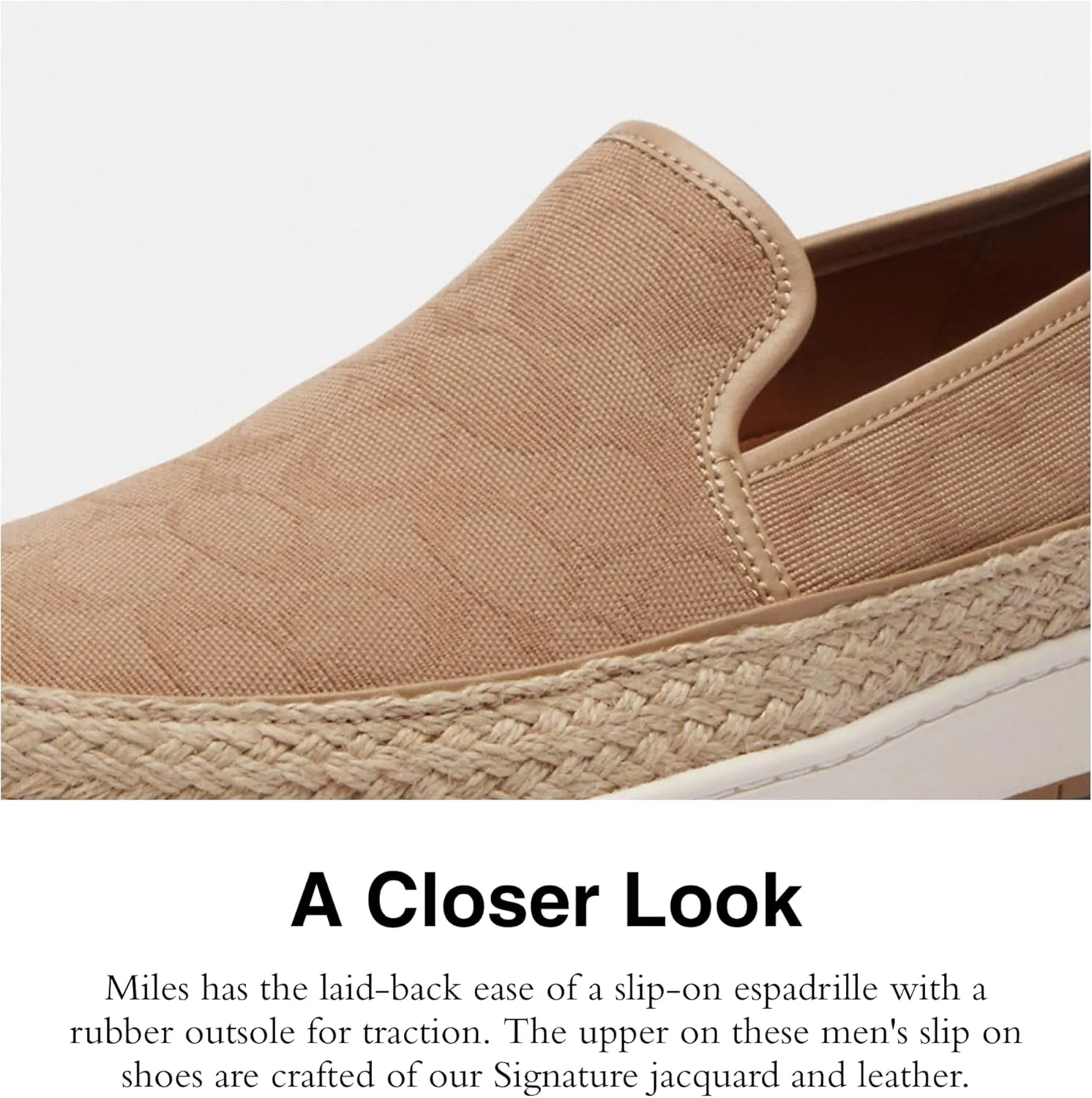 Coach Men's Miles Espadrille Loafer
