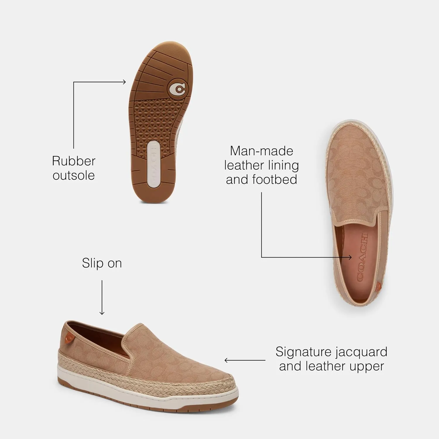 Coach Men's Miles Espadrille Loafer