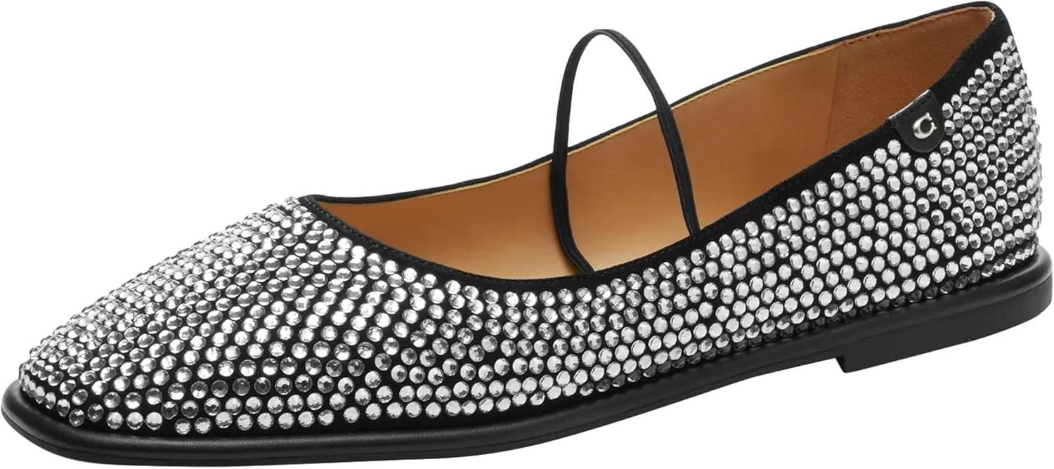 Coach Women's Emilia Mary Jane Ballet Flat