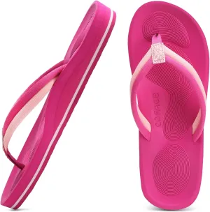 COFACE Flip Flops For Women with Arch Support Comfortable Woman Thong-Sandals Yoga Mat Lightweight Orthopedic Womens Flip-Flop