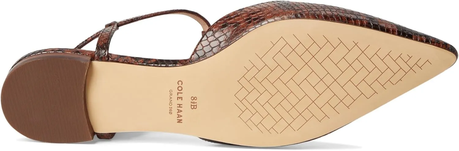 Cole Haan Women's Marlah T-Strap Ballets Loafer Flat