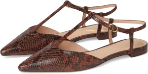 Cole Haan Women's Marlah T-Strap Ballets Loafer Flat
