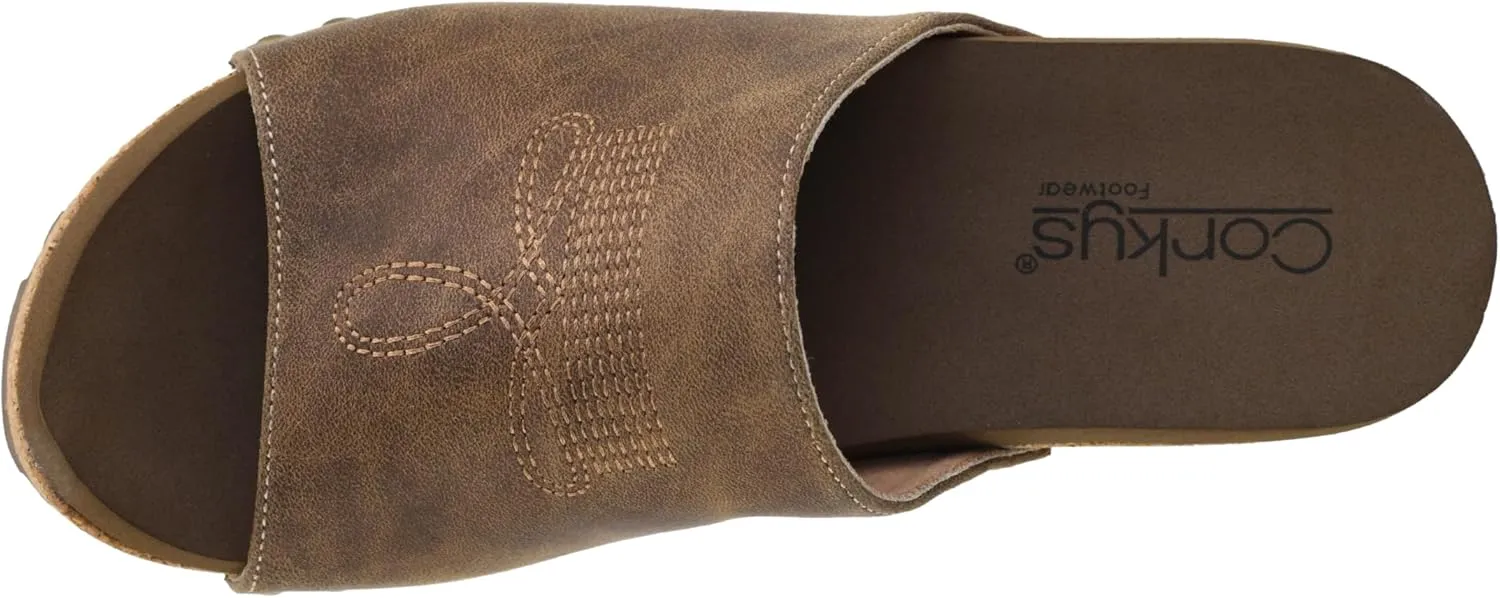 Corkys Footwear Saddle Up 2.5" Wedge Sandal