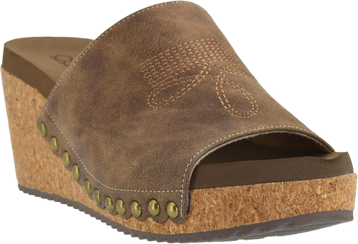 Corkys Footwear Saddle Up 2.5" Wedge Sandal