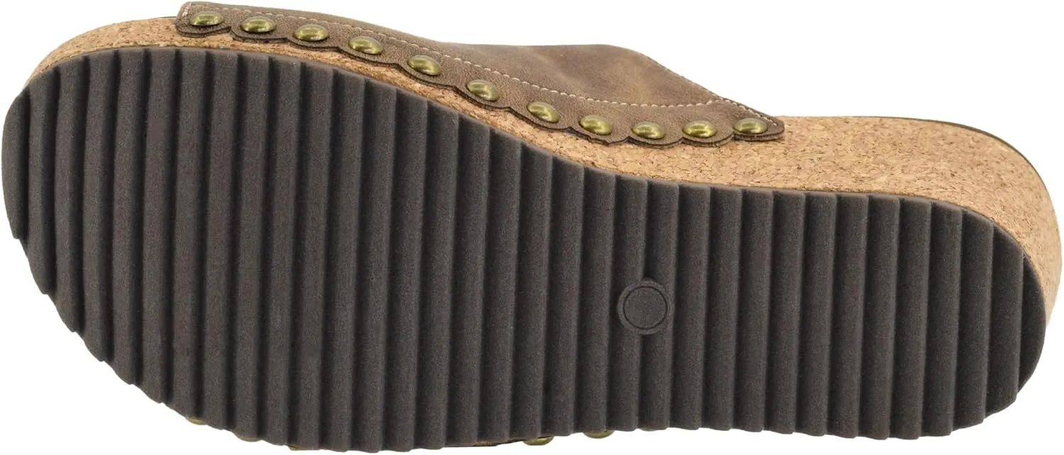 Corkys Footwear Saddle Up 2.5" Wedge Sandal