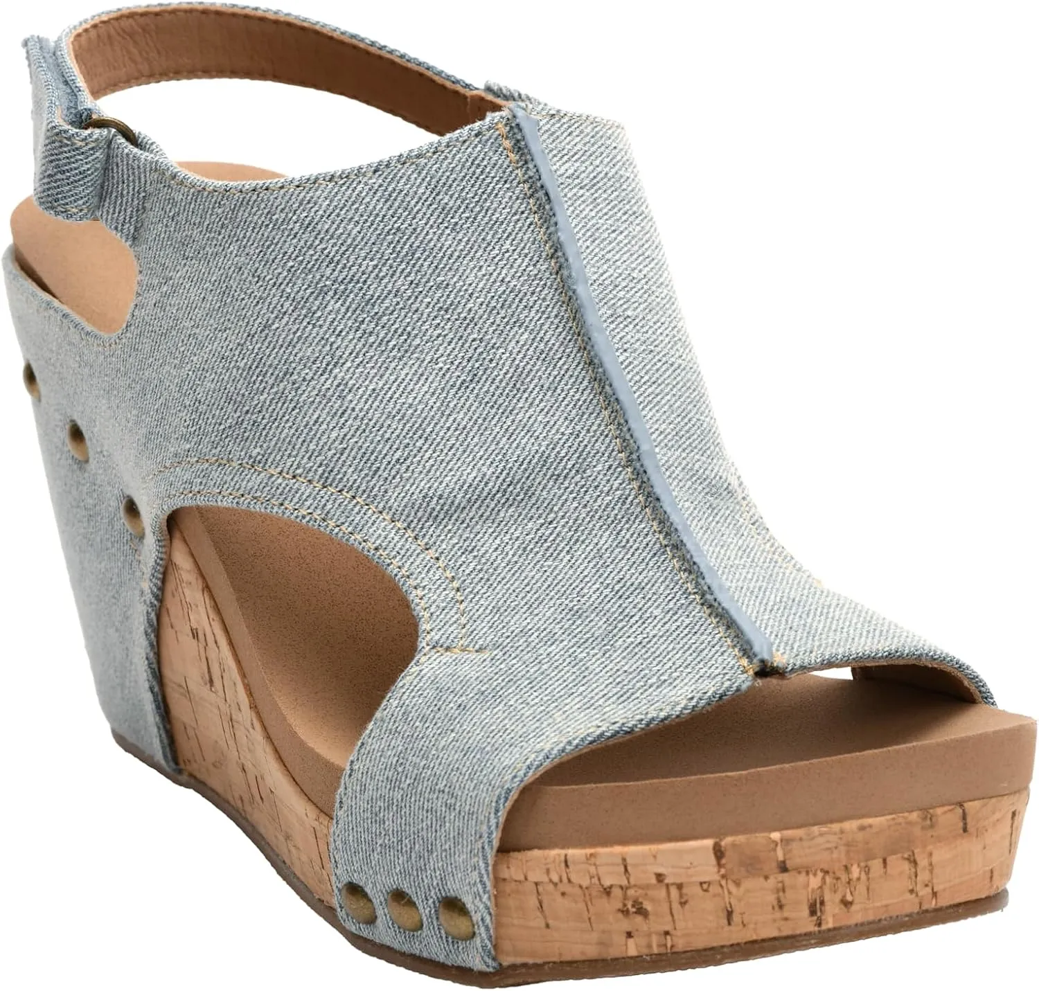 Corkys Footwear Tiffanee Womens 3" Wedge