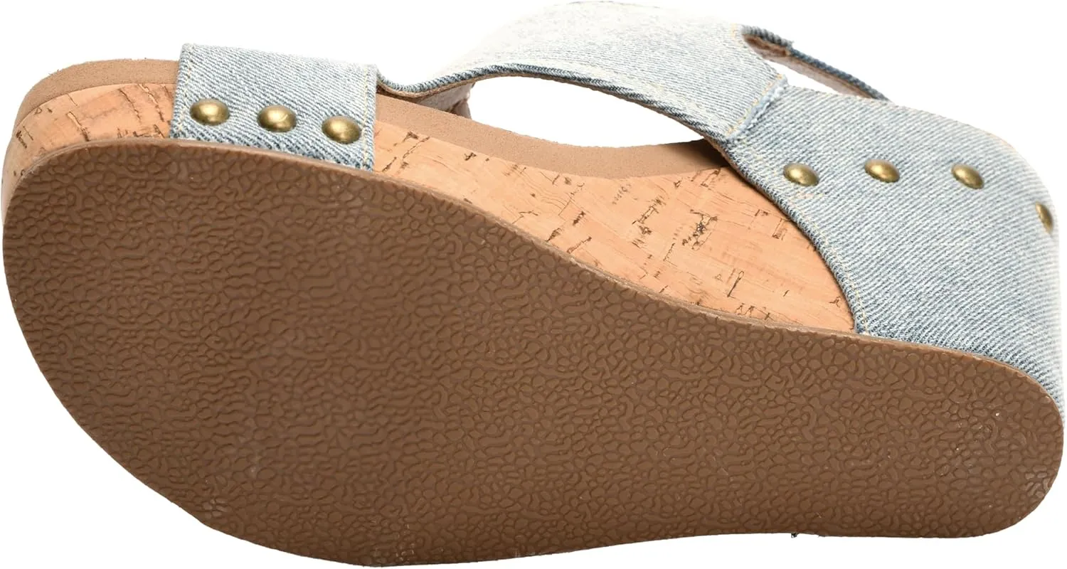 Corkys Footwear Tiffanee Womens 3" Wedge