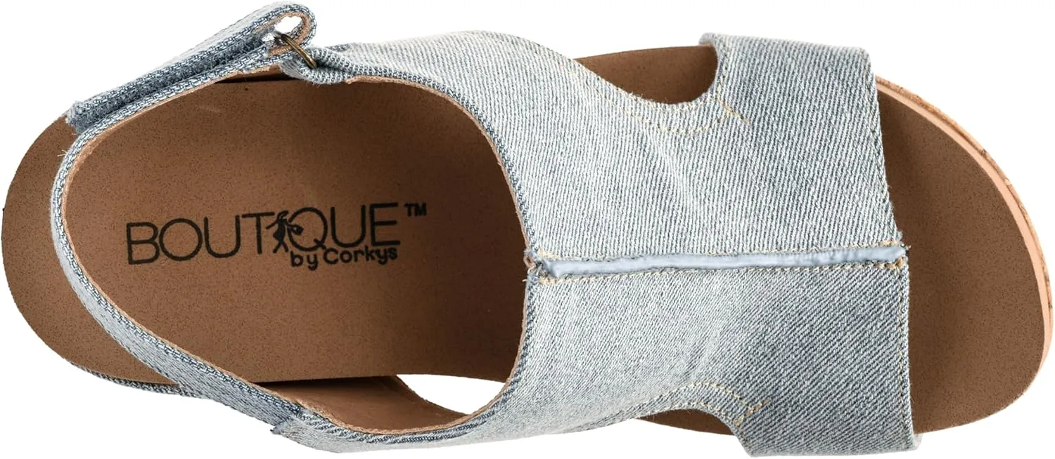 Corkys Footwear Tiffanee Womens 3" Wedge