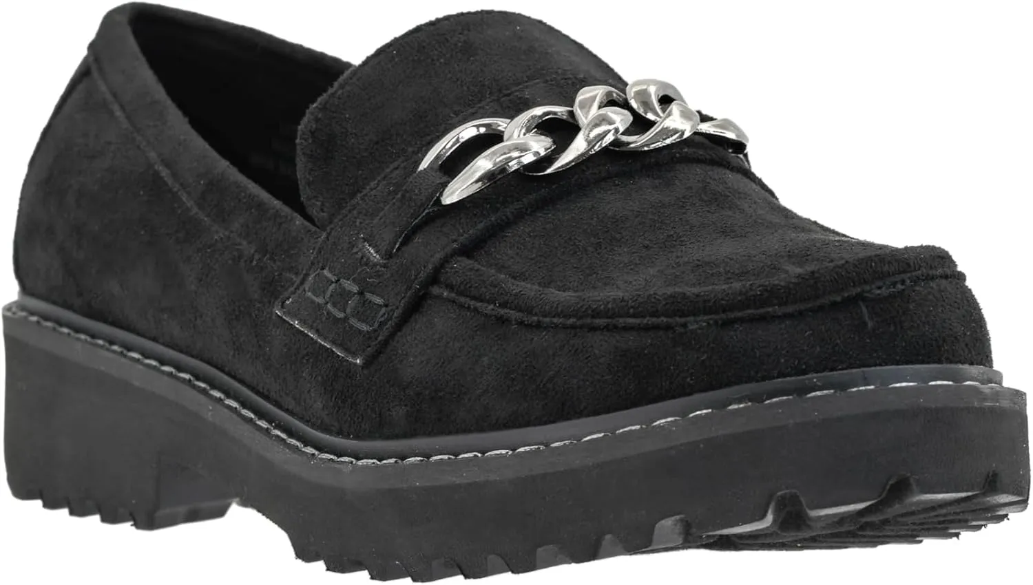 Corkys Footwear Women's Literally Loafer with 1.5 Chunky Heel