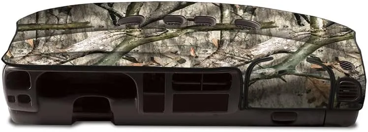 Coverking Skanda Dash Cover Mat Pad Custom Designed for Select Chevrolet Silverado 2500 HD Dashboards: Velour Material, Mossy Oak Treestands
