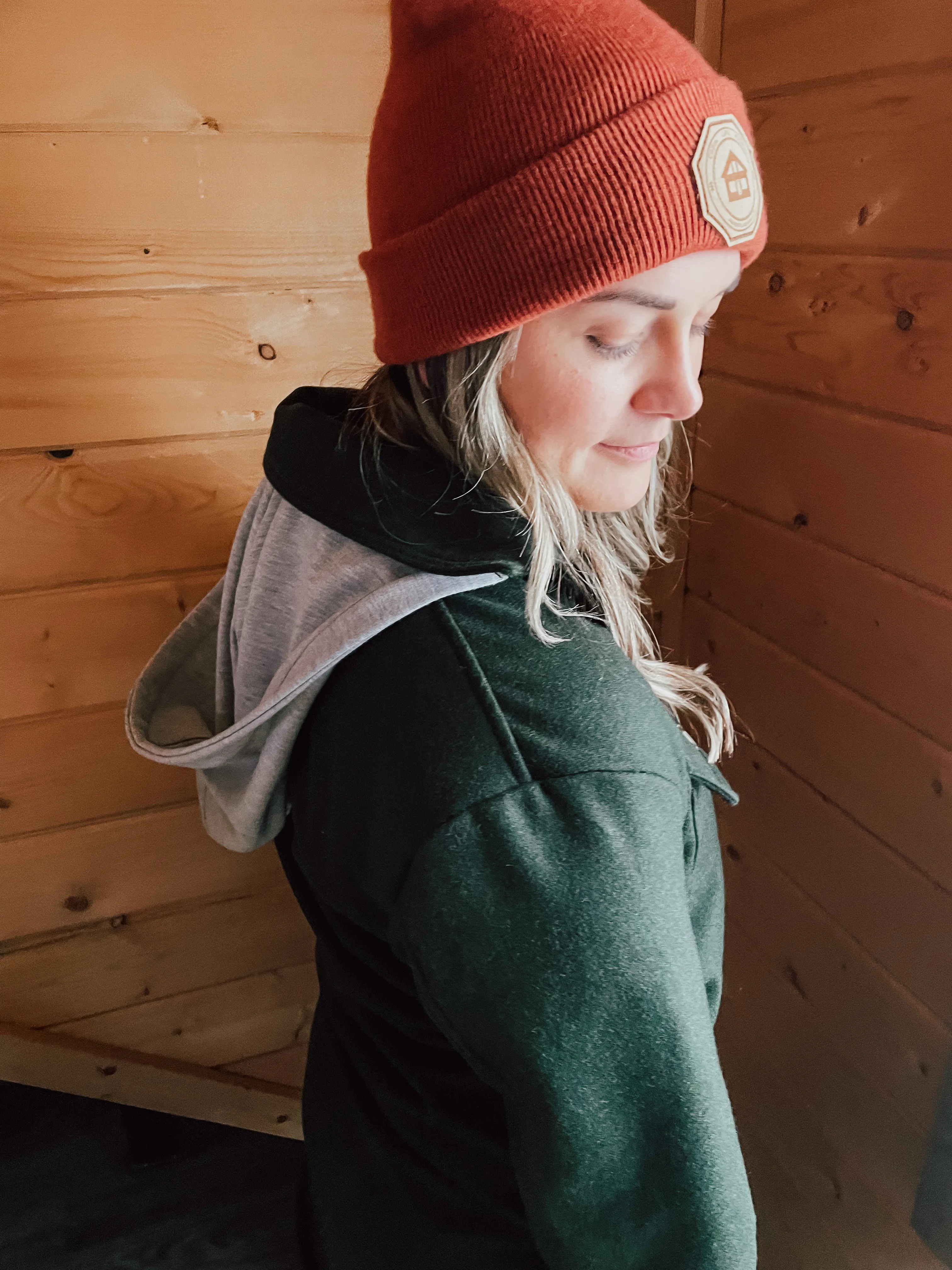 Cozy Cabin Shacket - Green