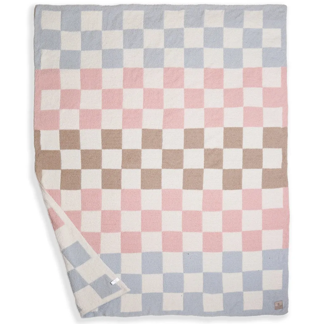 Cozy Multicolor Checkered Blanket